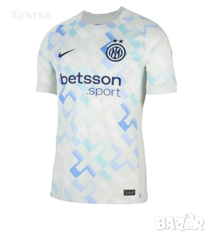 Nike FC Inter - Оригинална мъжка футболна тениска размер S, снимка 3 - Тениски - 52146109