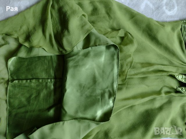 Елегантна рокля в резида / зелено на фирма  Scala Намаление на 120, снимка 7 - Рокли - 34205261