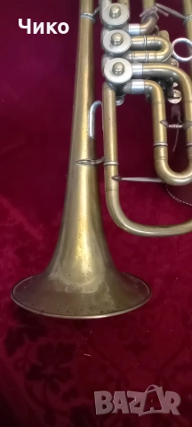 Английски тромпет с машинки, снимка 7 - Духови инструменти - 53711891