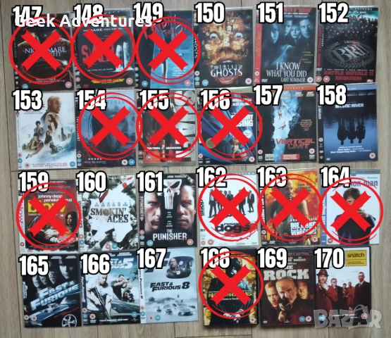 Екшън Филми DVD's - Оригинални Дискове на Английски Език - 5 лв/бр , снимка 8 - Екшън - 47015417