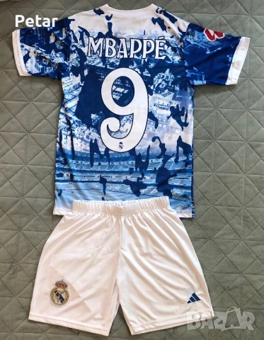 Детски Футболни Екипи на Мбапе Mbappe Реал Мадрид Real Madrid, снимка 2 - Футбол - 51020243