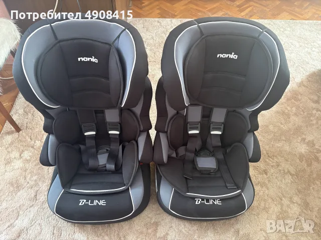 Столчета за кола Nania B-line - употребявани 1 -2 пъти