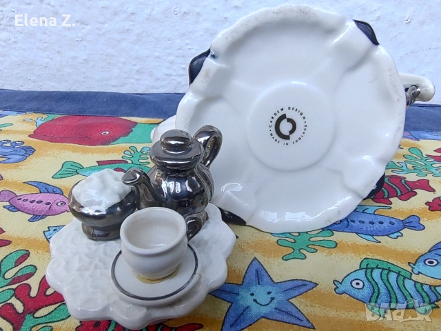 Малък декоративен чайник Table for one на Paul Cardew, снимка 9 - Колекции - 52344732