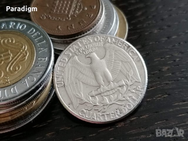 Монета - САЩ - 1/4 (четвърт) долар | 1987г.