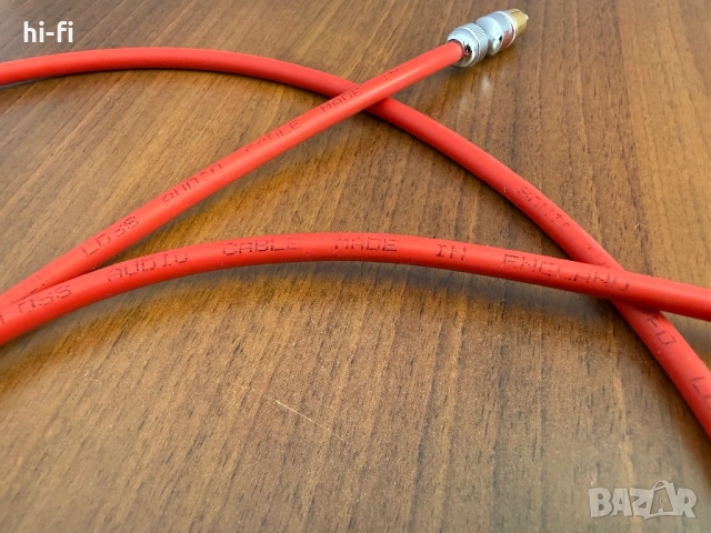 Sonic Link (Black Rhodium) Red  Low Loss RCA / Аудио кабели, снимка 11 - Ресийвъри, усилватели, смесителни пултове - 53771412