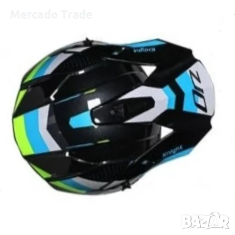 Кросова каска, За мотор, Атв, Велосипед, M и L размер, Черен със син, снимка 2 - Аксесоари и консумативи - 51177909