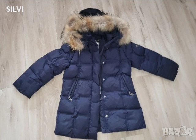 Оригинално зимно  яке Eddie Pen   от пух с естествена кожа на качулката 