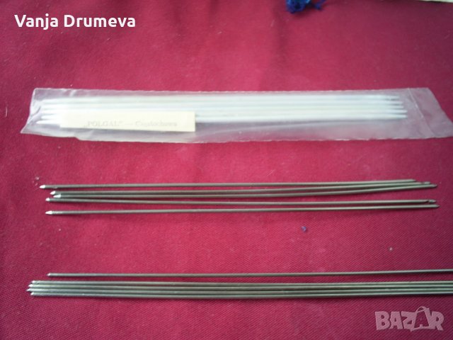 3 комплекта от по 5 броя куки за плетене на чорапи, снимка 4 - Други стоки за дома - 38937916