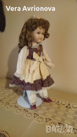 Немска порцеланова кукла , снимка 2 - Кукли - 41408837