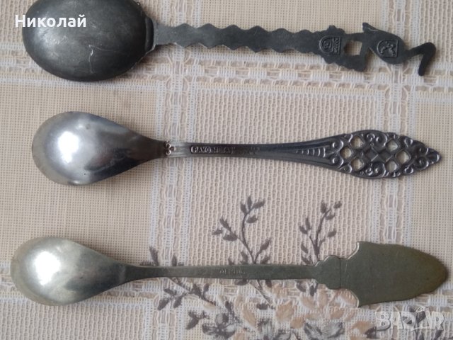 Лот сувенирни лъжички  и виличка, снимка 6 - Колекции - 44277826