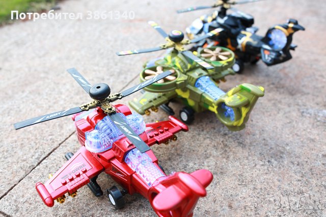 играчка хеликоптер, снимка 3 - Музикални играчки - 42417919