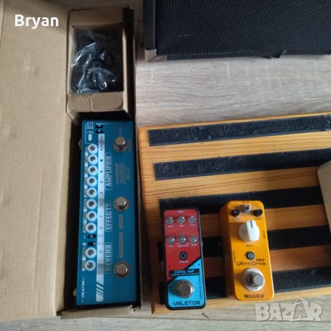 31 педала Ehx, Digitech, Tone city, два педалборда Mooer, някои нови за китара, снимка 10 - Китари - 20907626