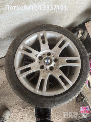 Гуми с джанти за бмв 330, снимка 3 - Части - 53431048