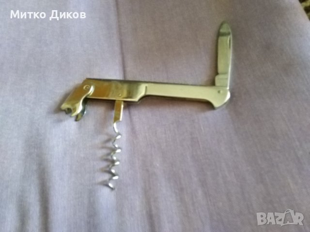 Старо немско ножче от соца без луфт с две отварачки-110х55мм