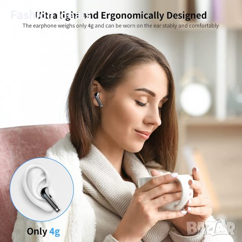 Нови Безжични слушалки Спортни с кутия за зареждане Earbuds за музика, снимка 4 - Bluetooth слушалки - 39854533