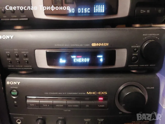 sony mhc-ex5 продавам , снимка 7 - Аудиосистеми - 56277150