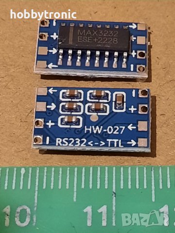 MAX3232 миниатюрен конвертор RS232-TTL , снимка 2 - Друга електроника - 39978757