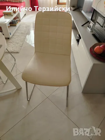 4 бр. Столове - екокожа, снимка 4 - Столове - 56166084