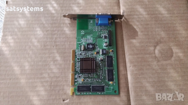 Видео карта NVidia Riva TNT2 M64 Creative Labs CT6980 32MB SDR 64bit AGP, снимка 6 - Видеокарти - 52264983