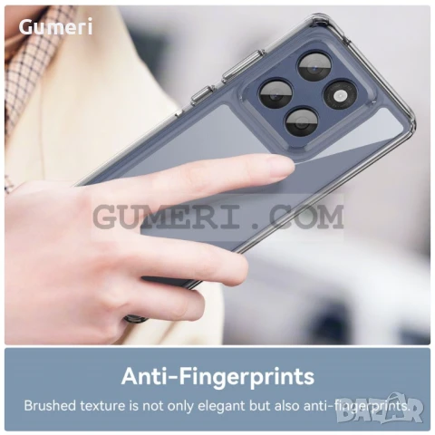  Motorola Edge 60 Fusion 5G Прозрачен Кейс Със Закалено Стъкло, снимка 5 - Калъфи, кейсове - 50504847