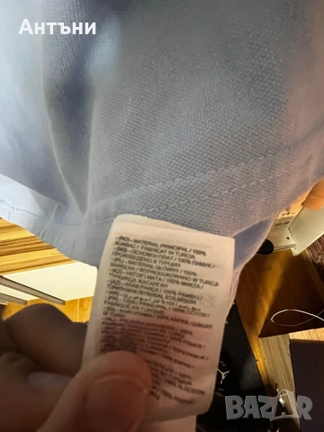 Светло синьо поло, снимка 4 - Тениски - 53114280