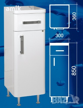 Шкаф с мивка Диди  55 см., снимка 6 - Шкафове - 11942783