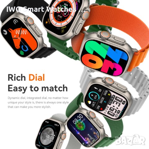 Apple Watch Ultra реплика, снимка 9 - Смарт часовници - 42411608