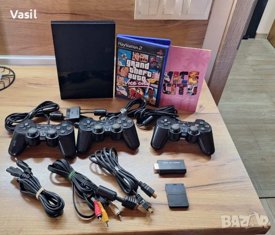 Sony Playstation/ GTA Vice City / 3 контролера/ ПРОЧЕТЕТЕ ОПИСАНИЕТО!!!