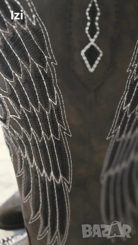 Каубойски ботуши, снимка 2 - Дамски ботуши - 50863218