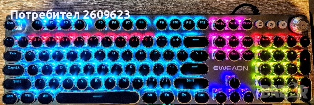 Механична клавиатурата с ARGB подсветка