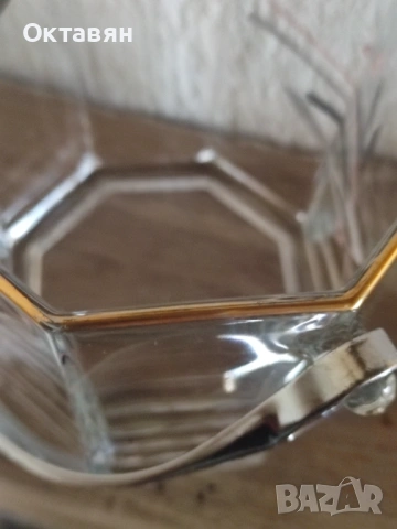 Кристална/ стъклена ледарка, снимка 4 - Декорация за дома - 53833158