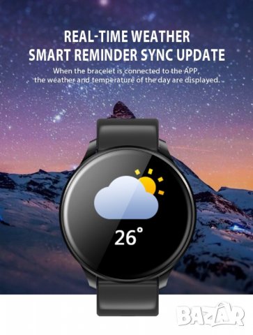 Качествен Дамски Спортен Смарт Часовник  Smart Watch, снимка 3 - Смарт часовници - 34141588