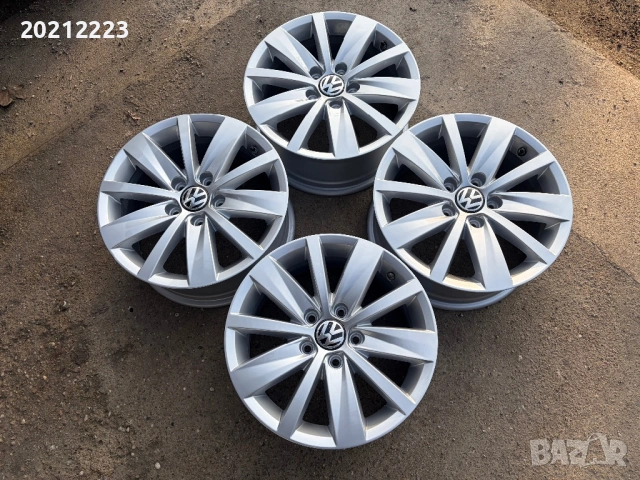 4 броя алуминиеви джанти за Volkswagen Passat  16, снимка 5 - Гуми и джанти - 53724674