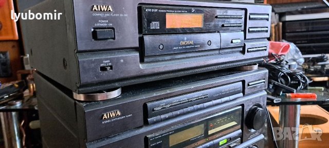 Aiwa система, снимка 3 - Ресийвъри, усилватели, смесителни пултове - 38816200