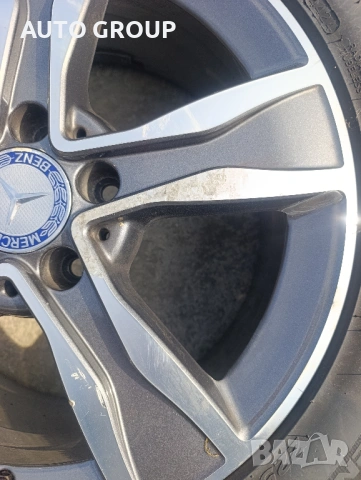 Джанти 17 цола 5х112 ЕТ48,5 за Мерцедес В, С класа - A2054010800, снимка 7 - Гуми и джанти - 53741732
