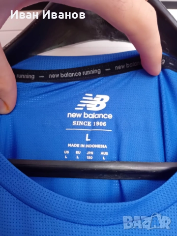 Оригинална спортна тениска New Balance, снимка 7 - Тениски - 51750742