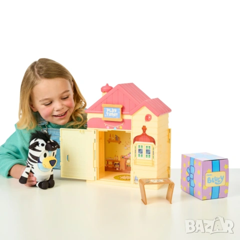 Оригинални Къщички Блуи/ Bluey с плюшена играчка - изненада и аксесоари, снимка 4 - Плюшени играчки - 53383000