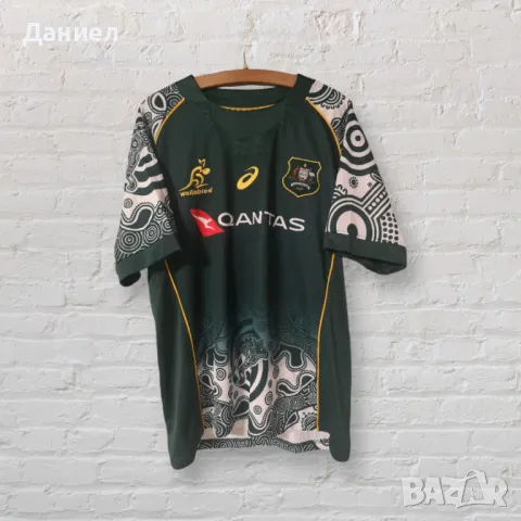 Тениска  на Австралийския национален отбор по ръгби 