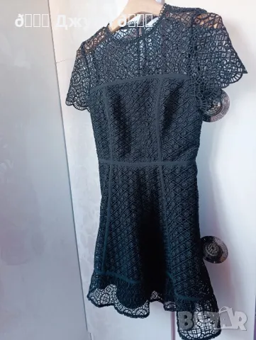 Рокля от едра дантела тип Self portrait, снимка 5 - Рокли - 50137320