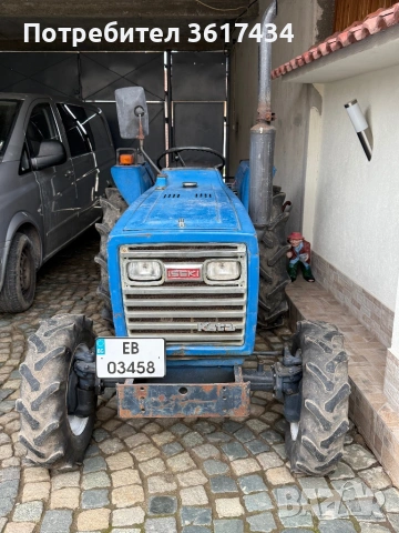 Японски Трактор Исеки, снимка 2 - Селскостопанска техника - 53574473