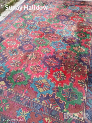 Ръчно тъкан килим , снимка 3 - Килими - 53484639