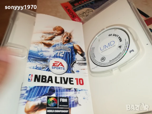 SONY PSP NBA LIVE 10 GAME-ВНОС GERMANY 2707251237, снимка 7 - Игри за PlayStation - 51156348