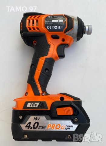 AEG BSS 18 C - Импакт драйв 18V 4.0Ah , снимка 3 - Винтоверти - 41567750
