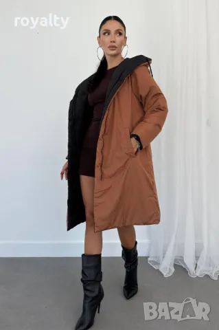 Двулицево дамско яке, снимка 5 - Якета - 49181223