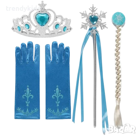 Нова Луксозна Рокля на Елза , снимка 8 - Детски рокли и поли - 49980507