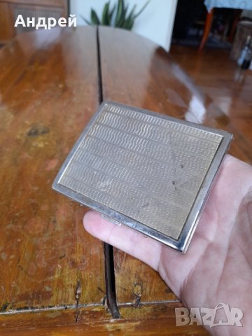Стара табакера за цигари #10, снимка 2 - Антикварни и старинни предмети - 41967460