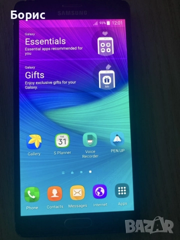 Samsung Note 4, перфектен, снимка 3 - Samsung - 56334164