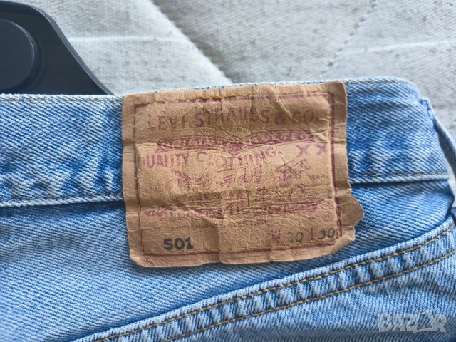 Levi Strauss & CO. къси дънки, снимка 3 - Дънки - 50980383