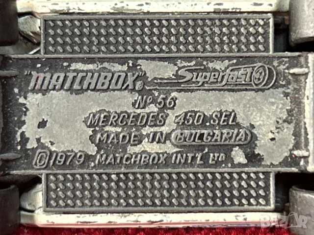 Matchbox Bulgaria Police Mercedes 450 sel, снимка 6 - Колекции - 56251661