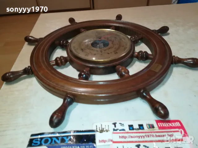 БАРОМЕТЪР-АНТИКА ОТ ФРАНЦИЯ 1211240814LNWCR, снимка 9 - Антикварни и старинни предмети - 47934675